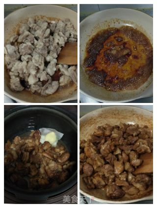 压力锅烧羊肉的做法步骤：3