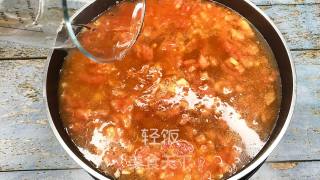 番茄虾滑丨一口下去满满虾肉！！！！的做法步骤：6