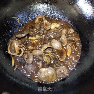 鸭杂炒甜豆的做法步骤：11