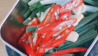 葱烧大虾的做法步骤：2
