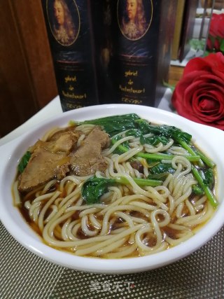 牛肉热汤米粉的做法步骤：8