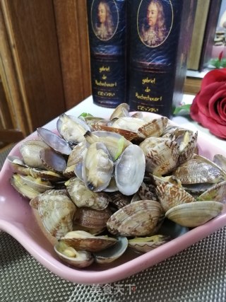 原味花蛤的做法步骤：5
