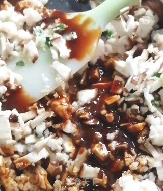 虾蓉酱拌豆腐的做法步骤：5