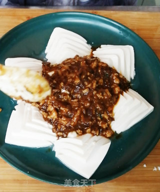 虾蓉酱拌豆腐的做法步骤：11