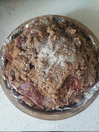 粉蒸牛肉的做法步骤：11