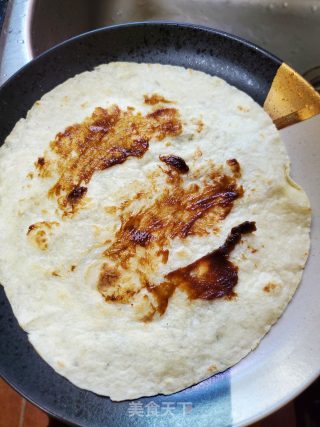牛肉生菜卷饼的做法步骤：5