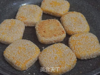 红薯方块饼的做法步骤：6