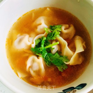 私家香菜馄饨的做法步骤：17