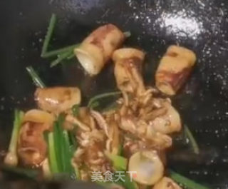 香煎鱿鱼筒的做法步骤：5