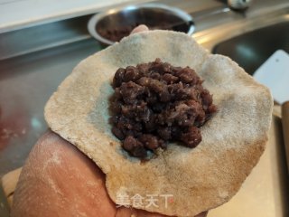 全麦豆沙包的做法步骤：10