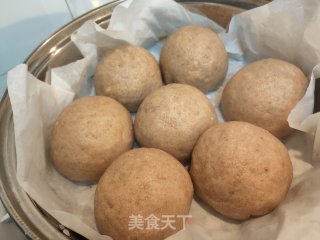 全麦豆沙包的做法步骤：12