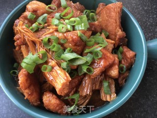 “荤菜”腐竹烧肉的做法步骤：25