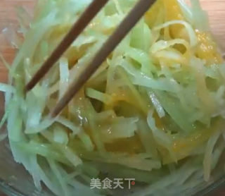 冬瓜丝饼的做法步骤：2