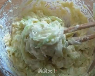 冬瓜丝饼的做法步骤：3