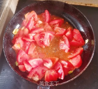 西红柿炒鸡蛋的做法步骤：5