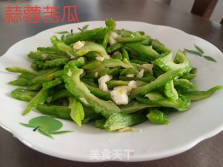 蒜蓉苦瓜的做法步骤：7
