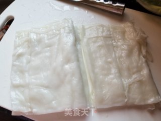麻酱拌粉皮的做法步骤：1