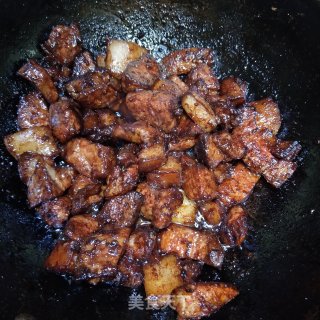 茶树菇红烧肉的做法步骤：14