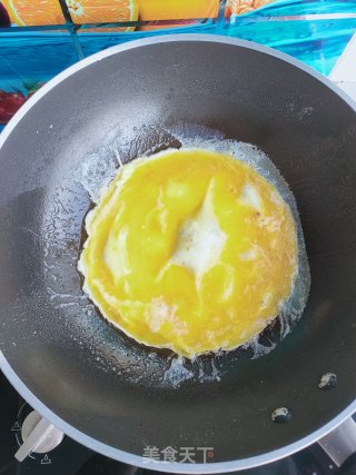 秋葵炒鸡蛋的做法步骤：5
