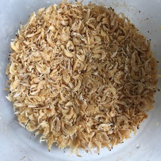 鸡蛋虾皮炒丝瓜的做法步骤：2