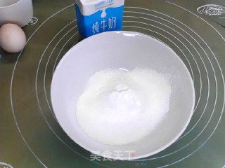 花生酱华夫饼的做法步骤：2