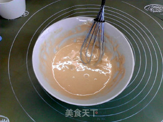 花生酱华夫饼的做法步骤：4