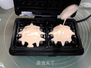花生酱华夫饼的做法步骤：6