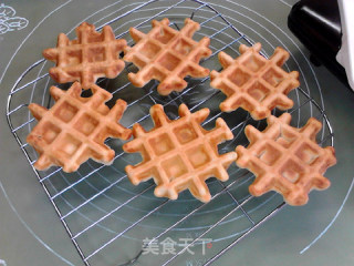 花生酱华夫饼的做法步骤：9