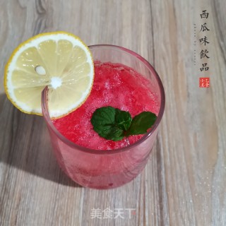 西瓜味饮品的做法步骤：5