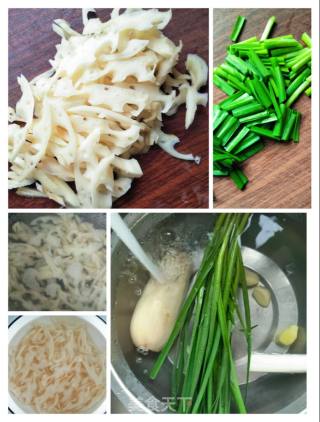 味噌肉末莲藕的做法步骤：3