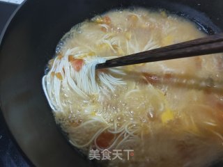 西红柿挂面汤的做法步骤：8