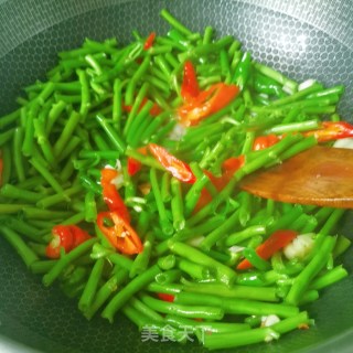 素炒空心菜梗的做法步骤：4