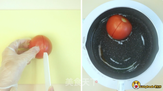 营养可口番茄汁三文鱼饭的做法步骤：3