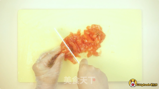 营养可口番茄汁三文鱼饭的做法步骤：4