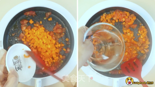 营养可口番茄汁三文鱼饭的做法步骤：8