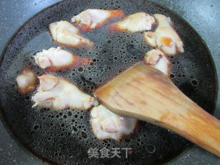 香葱烧鸡翅根的做法步骤：9
