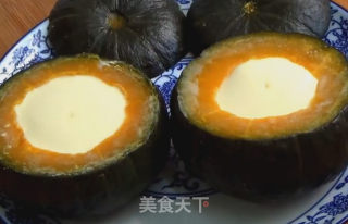 南瓜鸡蛋羹的做法步骤：5