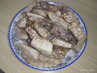 炸芋头条的做法步骤：6
