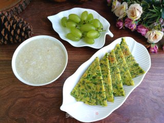 韭菜鸡蛋饼的做法步骤：7