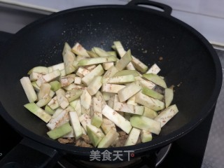 快手肉末茄子的做法步骤：5