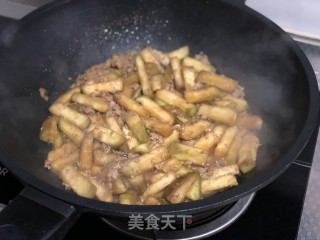 快手肉末茄子的做法步骤：6