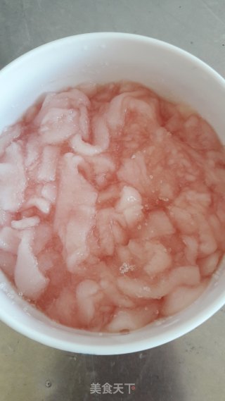 水晶肉（冰肉）的做法步骤：2
