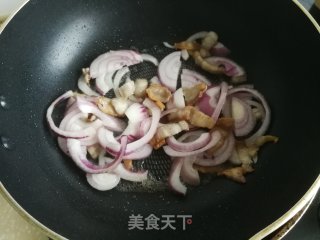 紫甘蓝豆角蒸面条的做法步骤：6