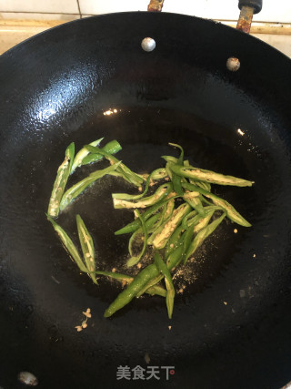 青椒南瓜丝的做法步骤：2