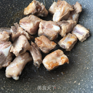 “荤菜”姬松茸烧排骨的做法步骤：10