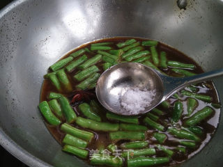 粉条烧豆角的做法步骤：4