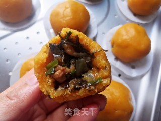 平潭特色小吃时来运转（地瓜丸）的做法步骤：16