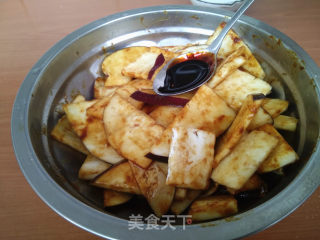 茄子焖饭的做法步骤：5