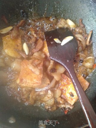 熊掌豆腐回锅肉的做法步骤：11