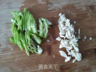 秋葵炒肉丝的做法步骤：4